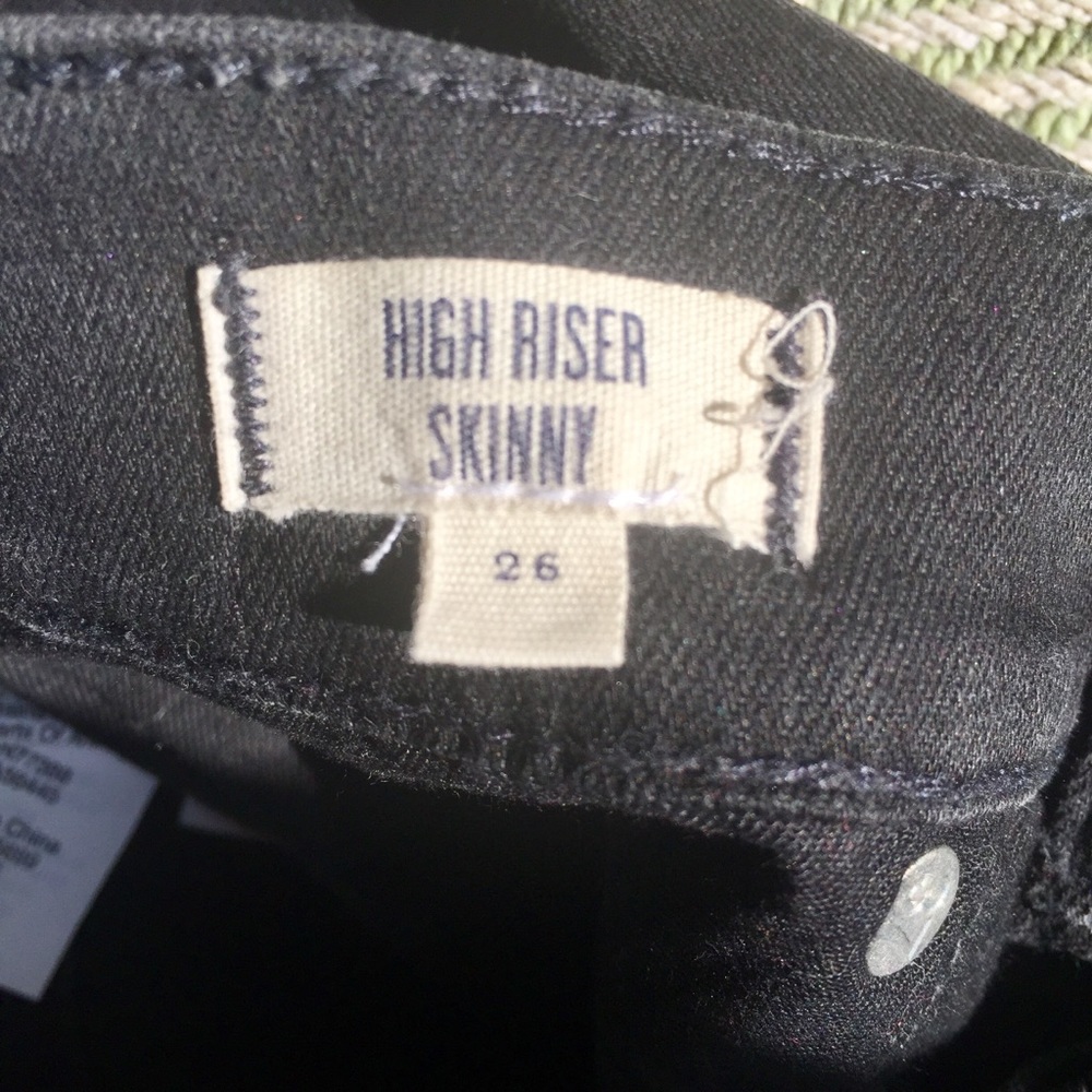 “Madewell” Black, High Riser Skinny Jeans! - Picture 4 of 8